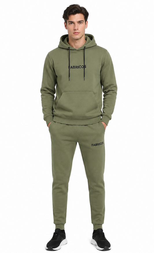 Fabricos Olive Green Premium Track Suit