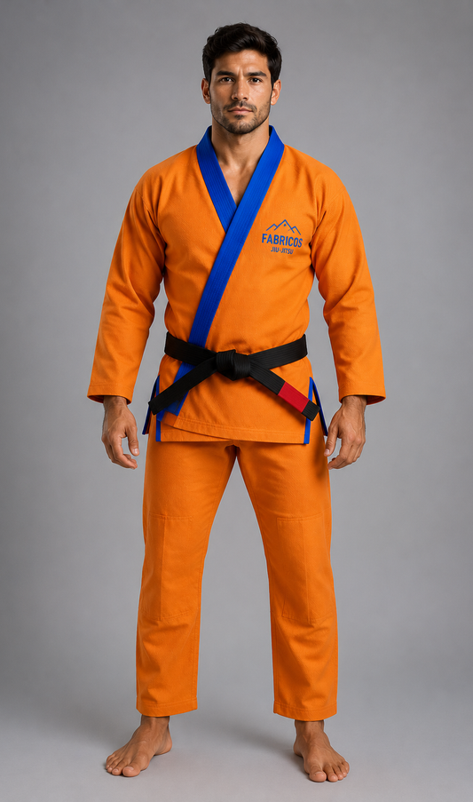 Fabricos Fusion BJJ Gi Uniform – Orange Edition