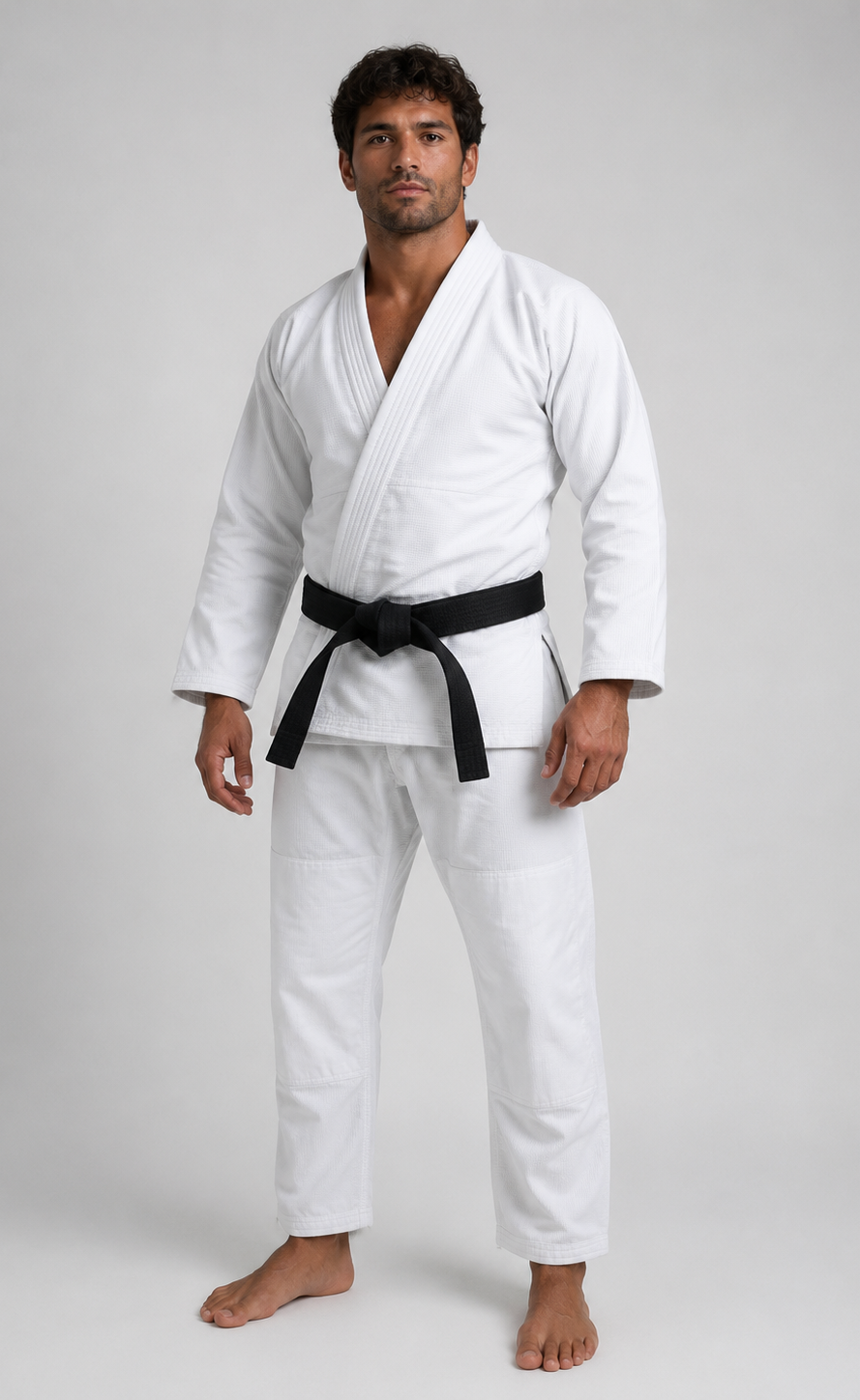 Fabricos Core BJJ Gi Uniform – White Edition