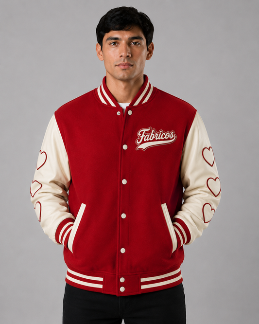 Fabricos Heart Varsity Jacket