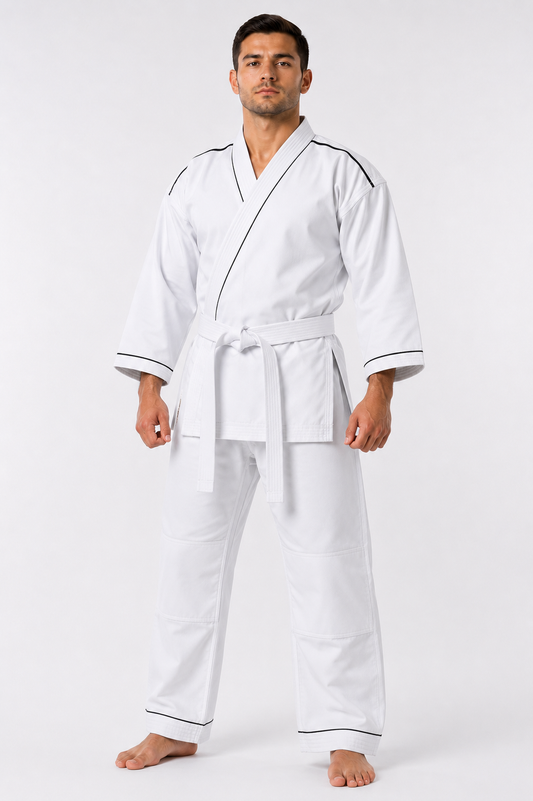 Fabricos Arctic Strike Karate Gi – White Edition