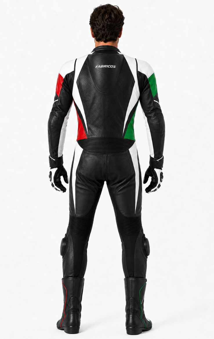 Fabricos Tricolore X7 Motorcycle Leather Suit