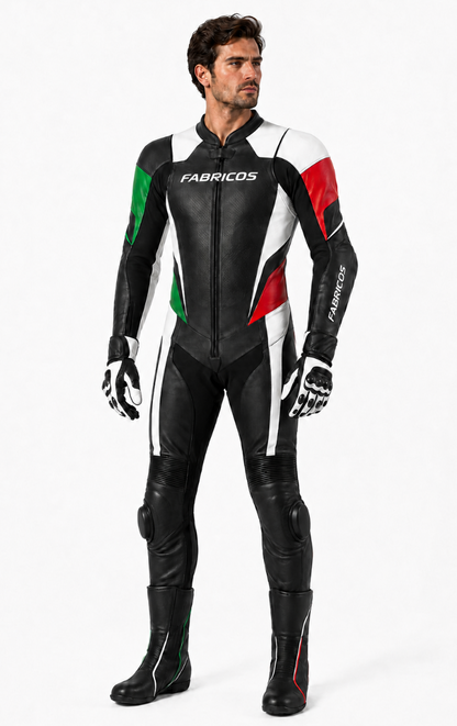 Fabricos Tricolore X7 Motorcycle Leather Suit