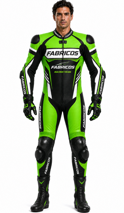 Fabricos VoltRacer Pro Leather Motorcycle Suit