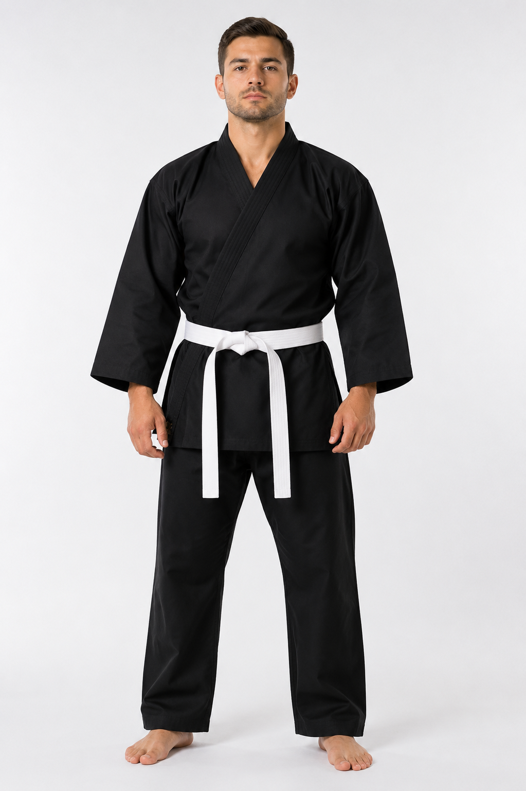 Fabricos Shadow Karate Gi Uniform– Black Edition