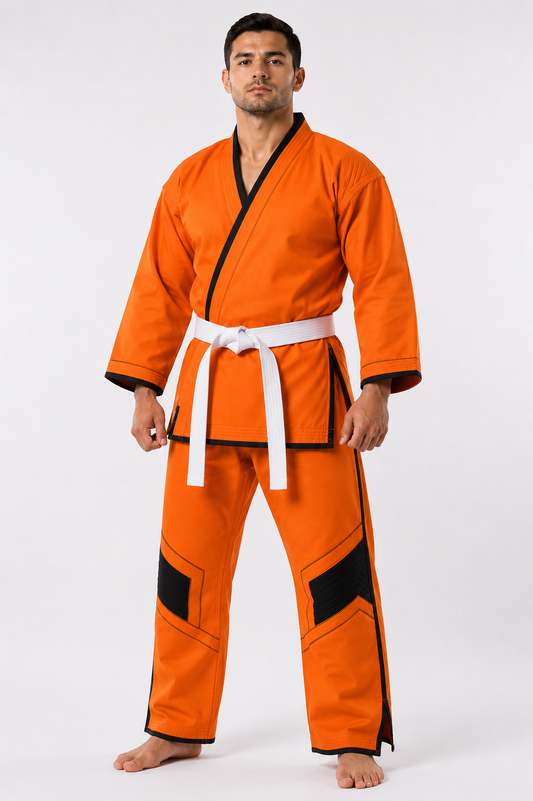 Fabricos Blaze Force Karate Gi – Orange Edition
