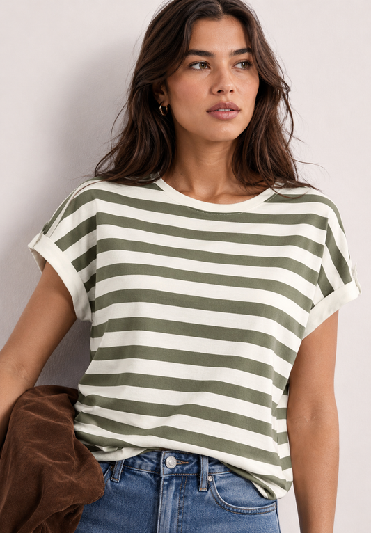 Fabricos Striped Women's T-Shirt